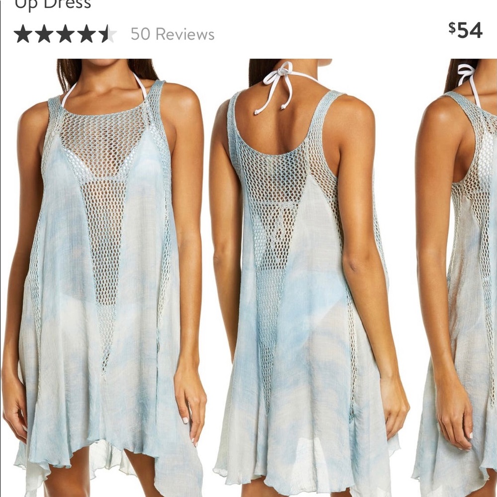 Elan Breezy Coverup Dress Sz L 10-12
